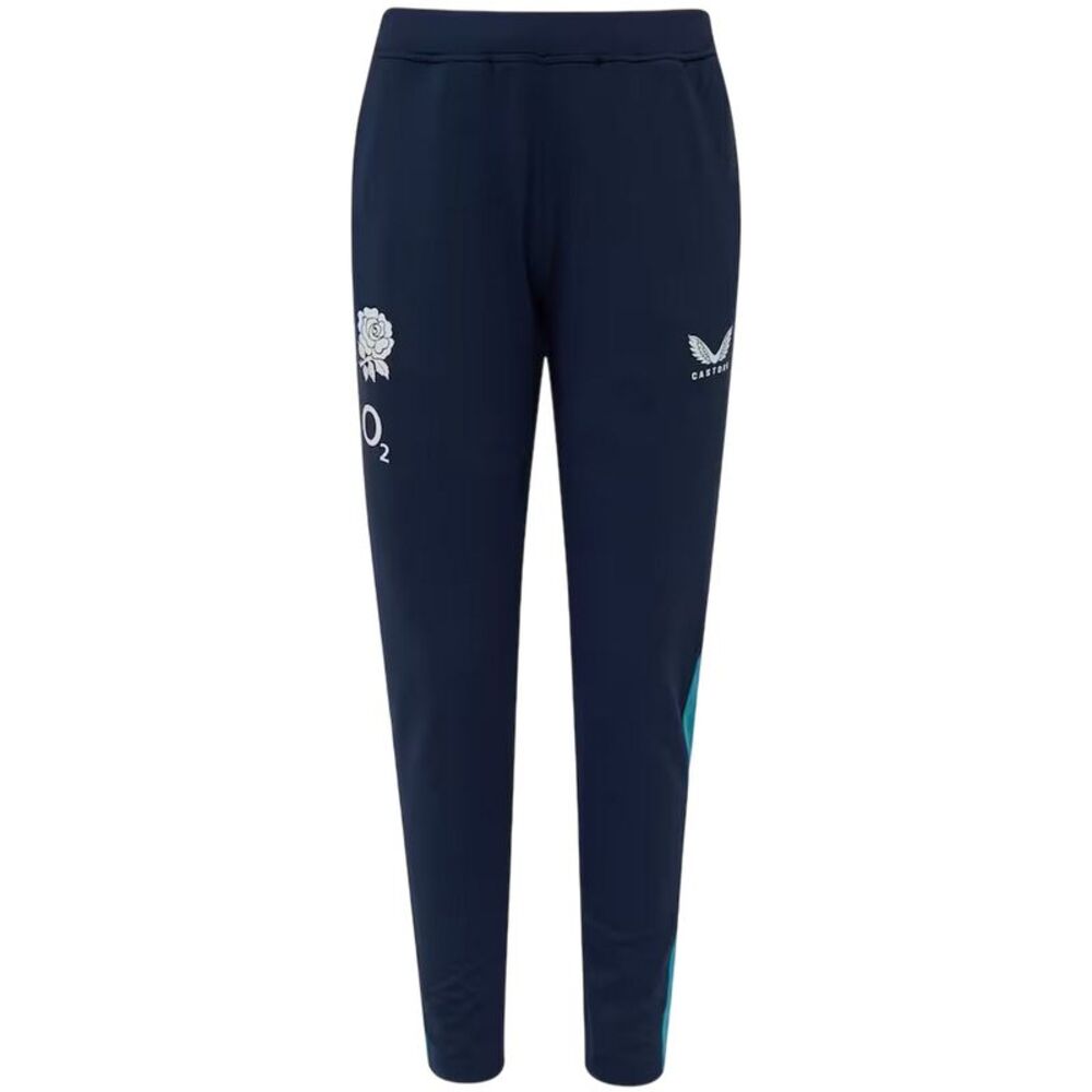 Castore Womens/Ladies 2025/2026 England Rugby Tracksuit Bottoms / Ink/Storm